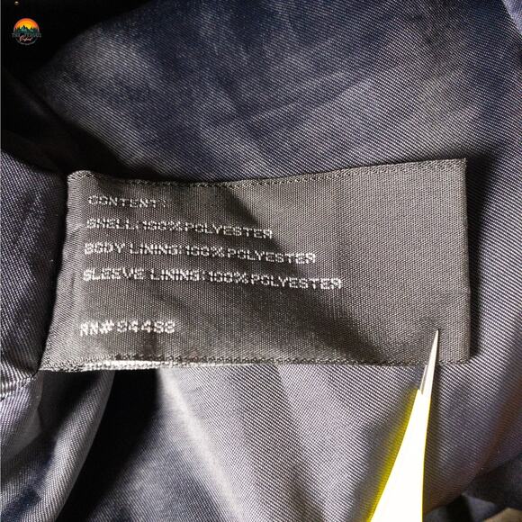 Claiborne Bomber Jacket Tan Blue Long Sleeve Full-Zip Jogger Men's Size Large - Picture 15 of 15